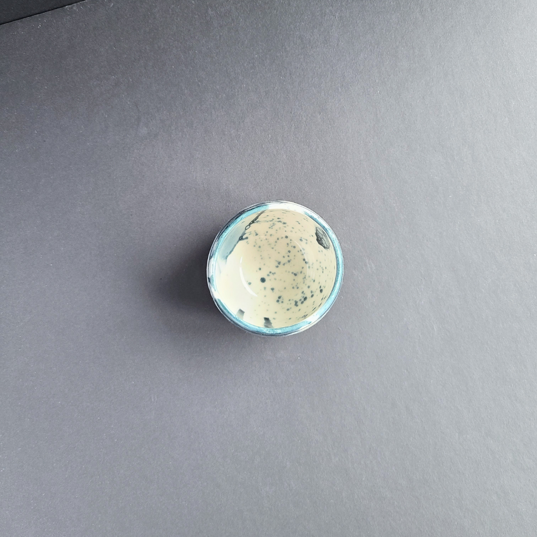 Tasse espresso bleue