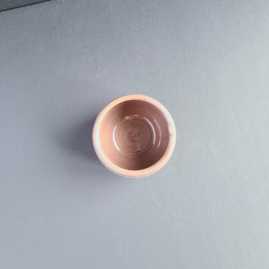 Red clay espresso cup