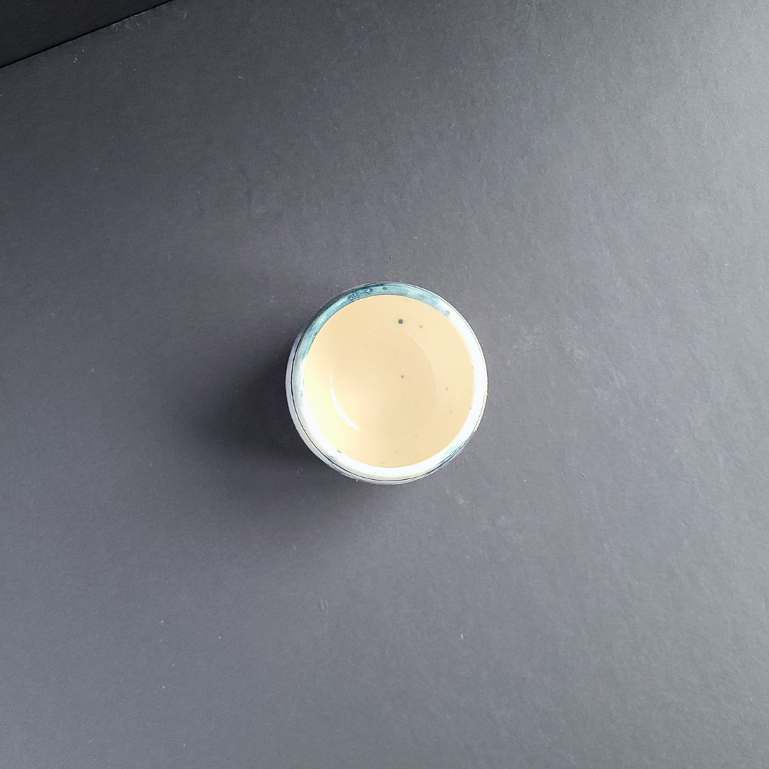 Tasse espresso bleue