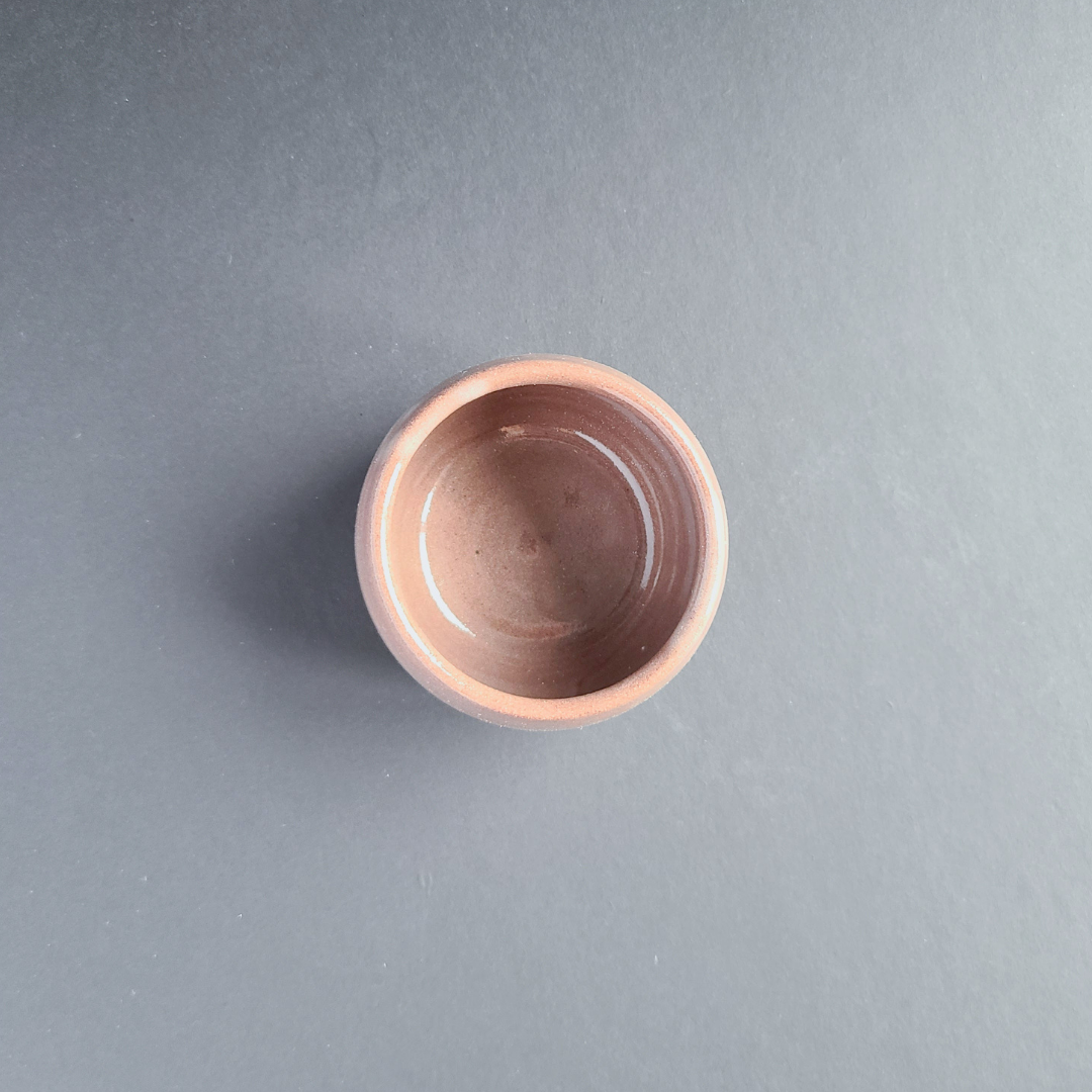 Tasse espresso en argile rouge