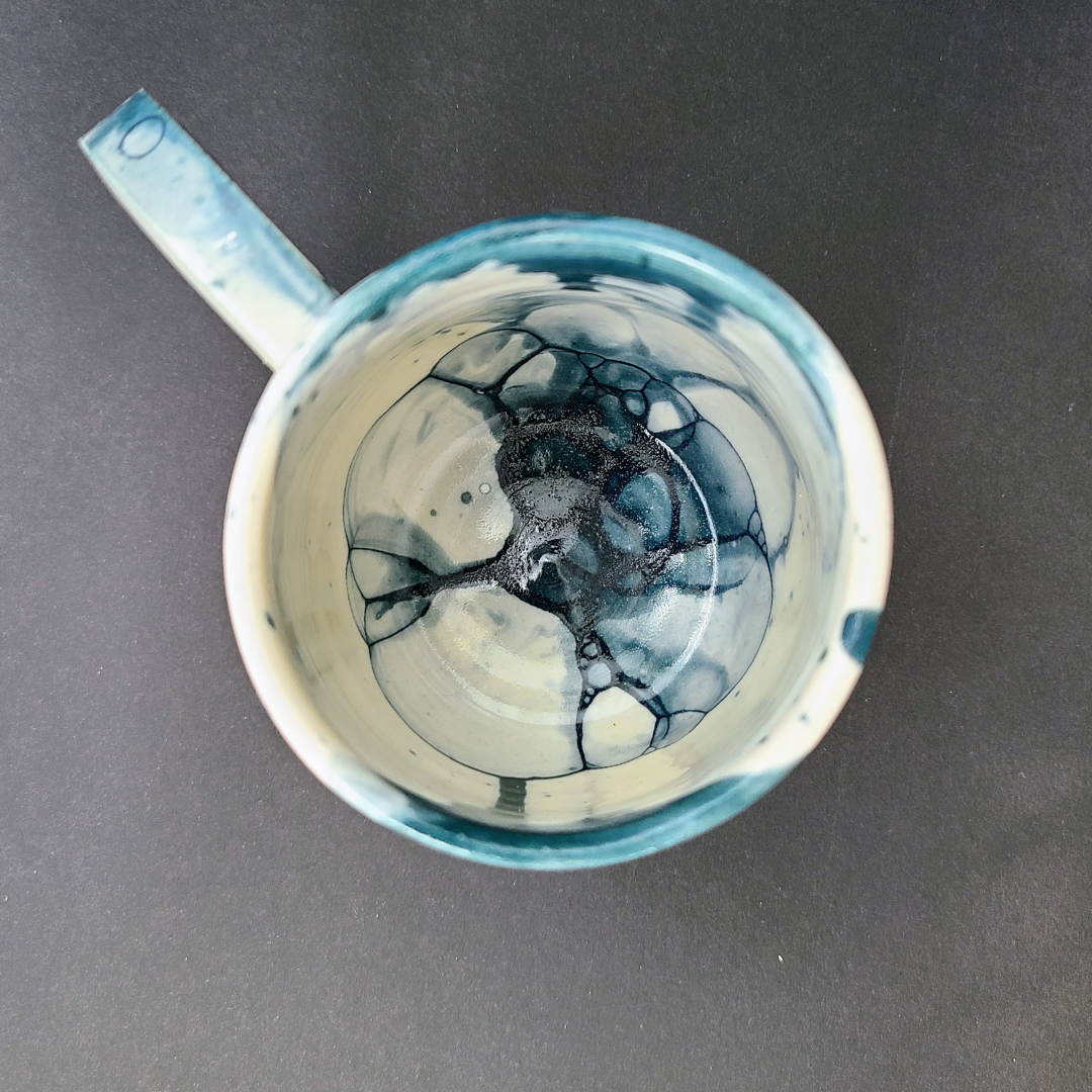 Blue mug
