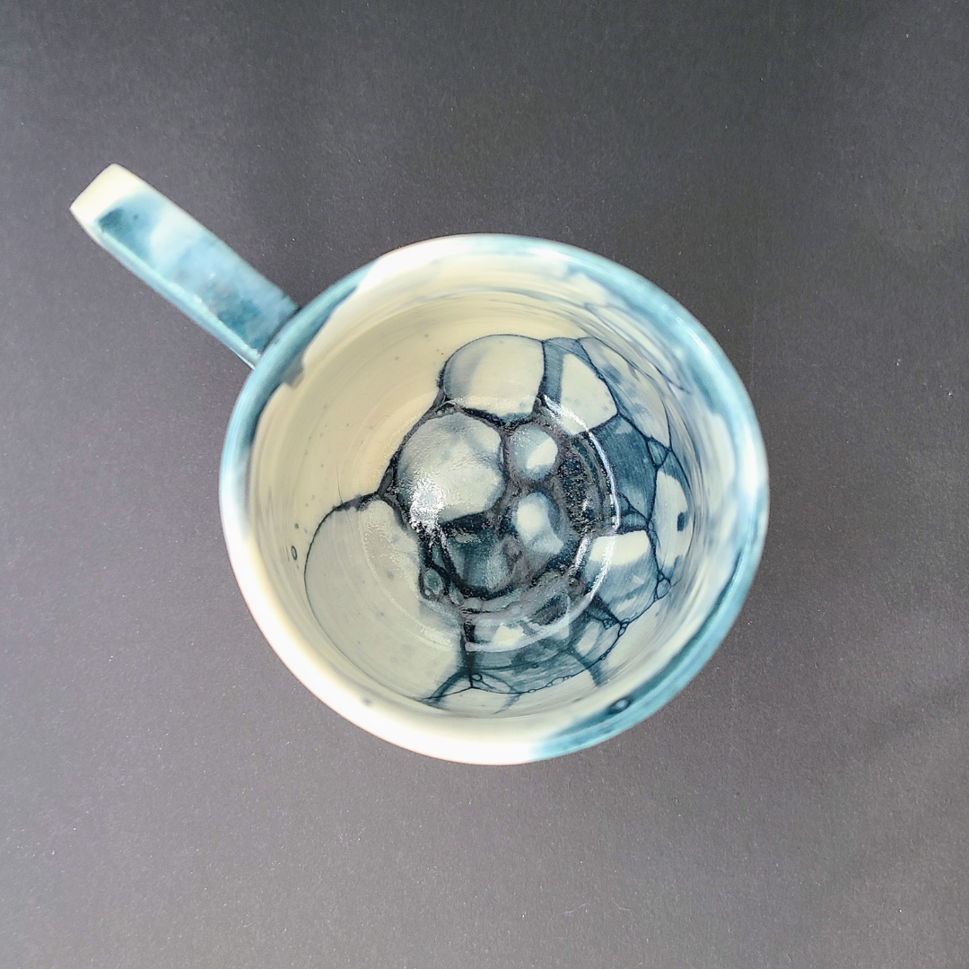 Blue mug