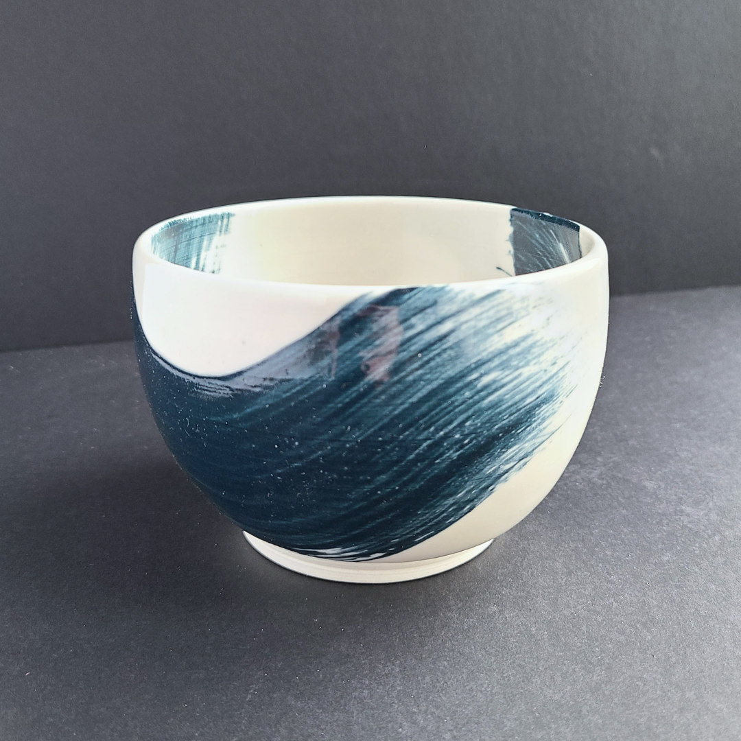 Bol déjeuner bleu