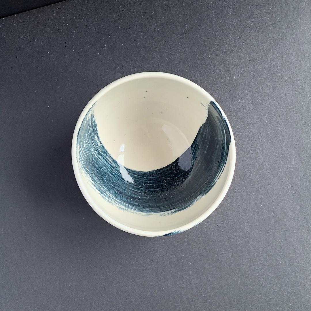 Bol déjeuner bleu