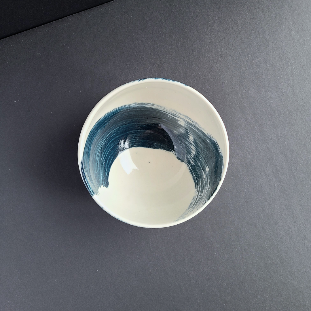 Bol déjeuner bleu