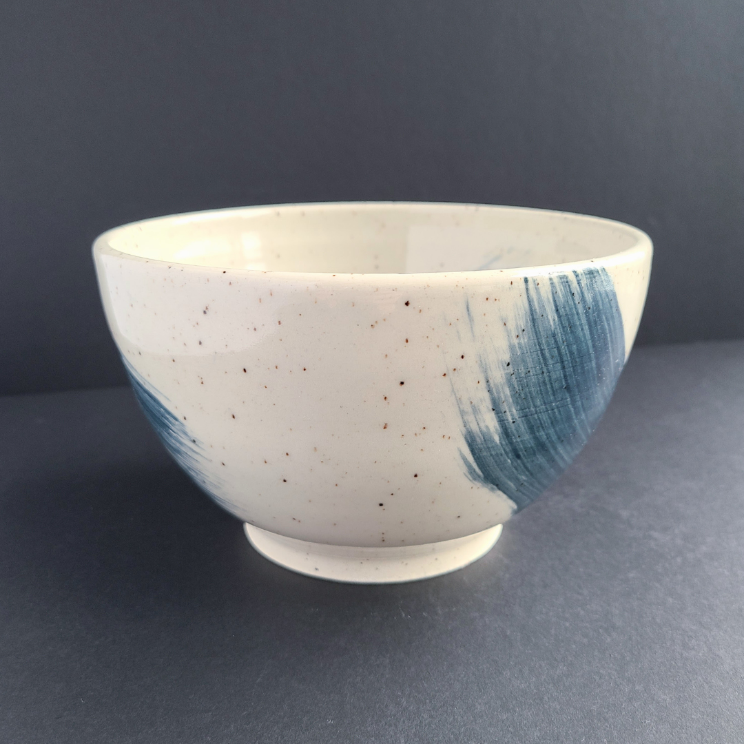 Bol à ramen bleu
