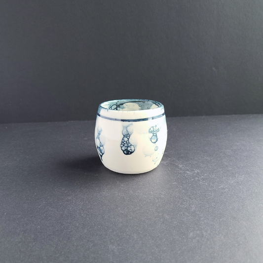 Tasse espresso bleue