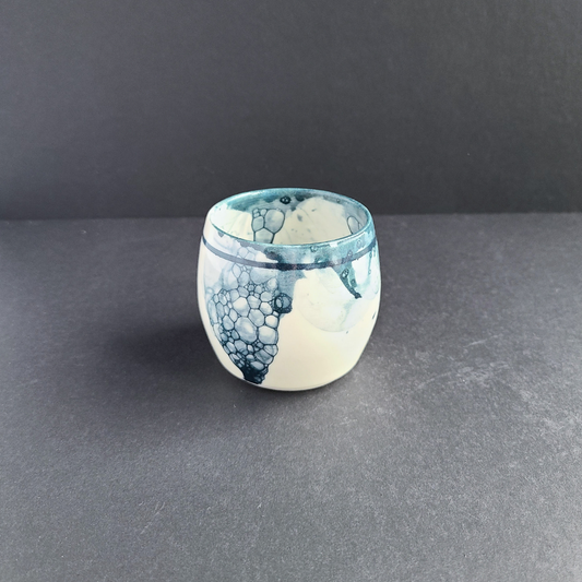 Tasse espresso bleue