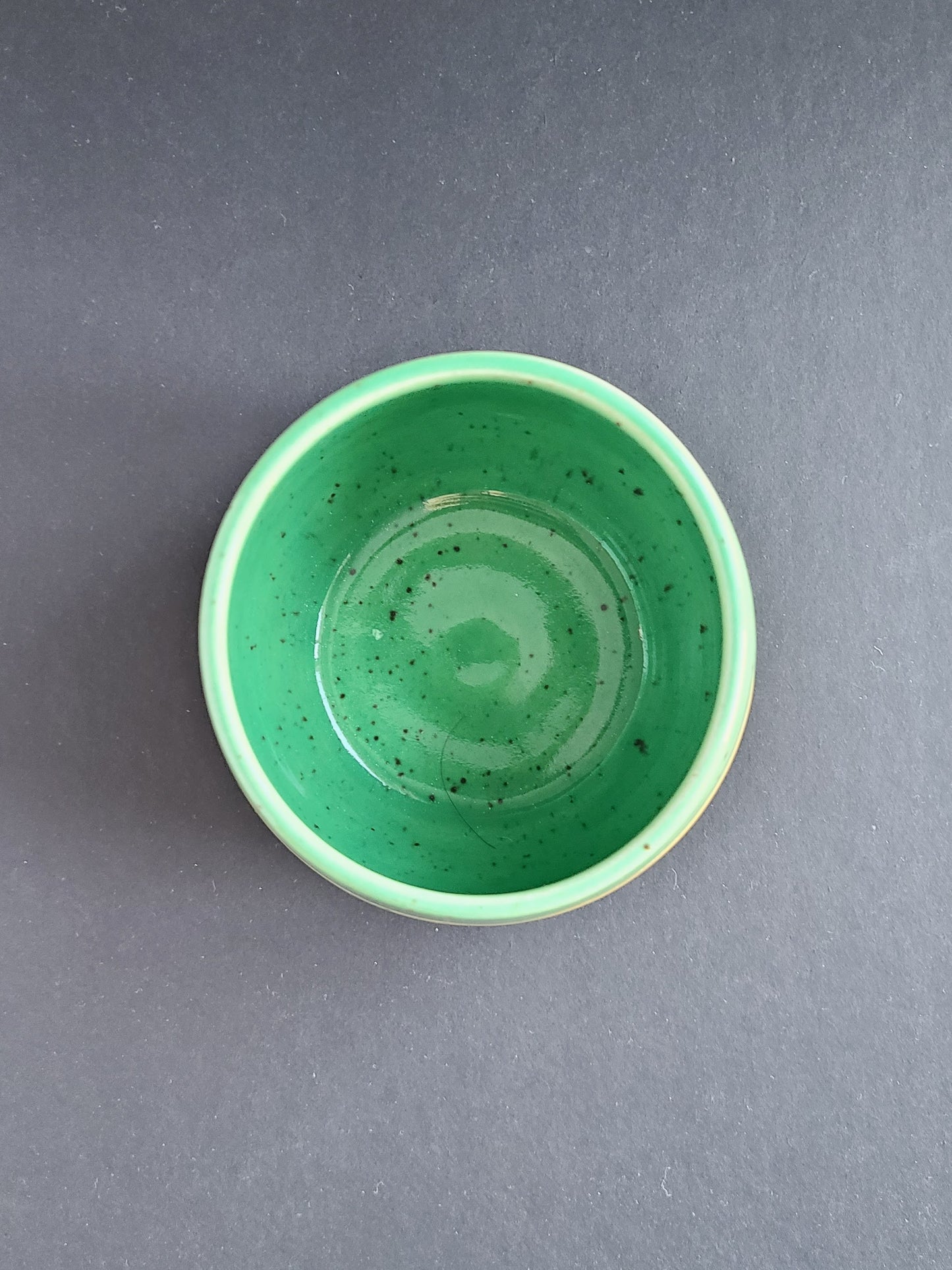 Green and yellow cup