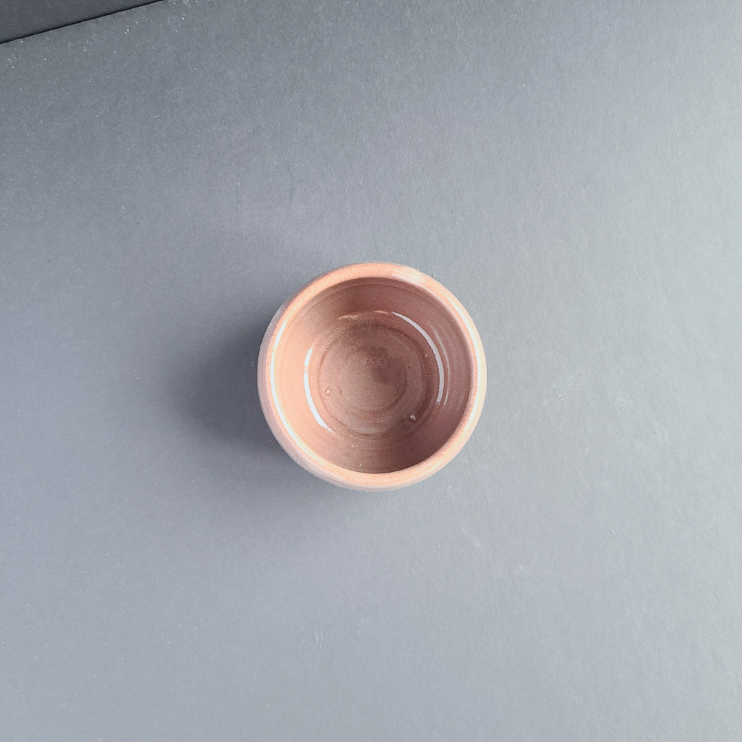 Tasse espresso en argile rouge