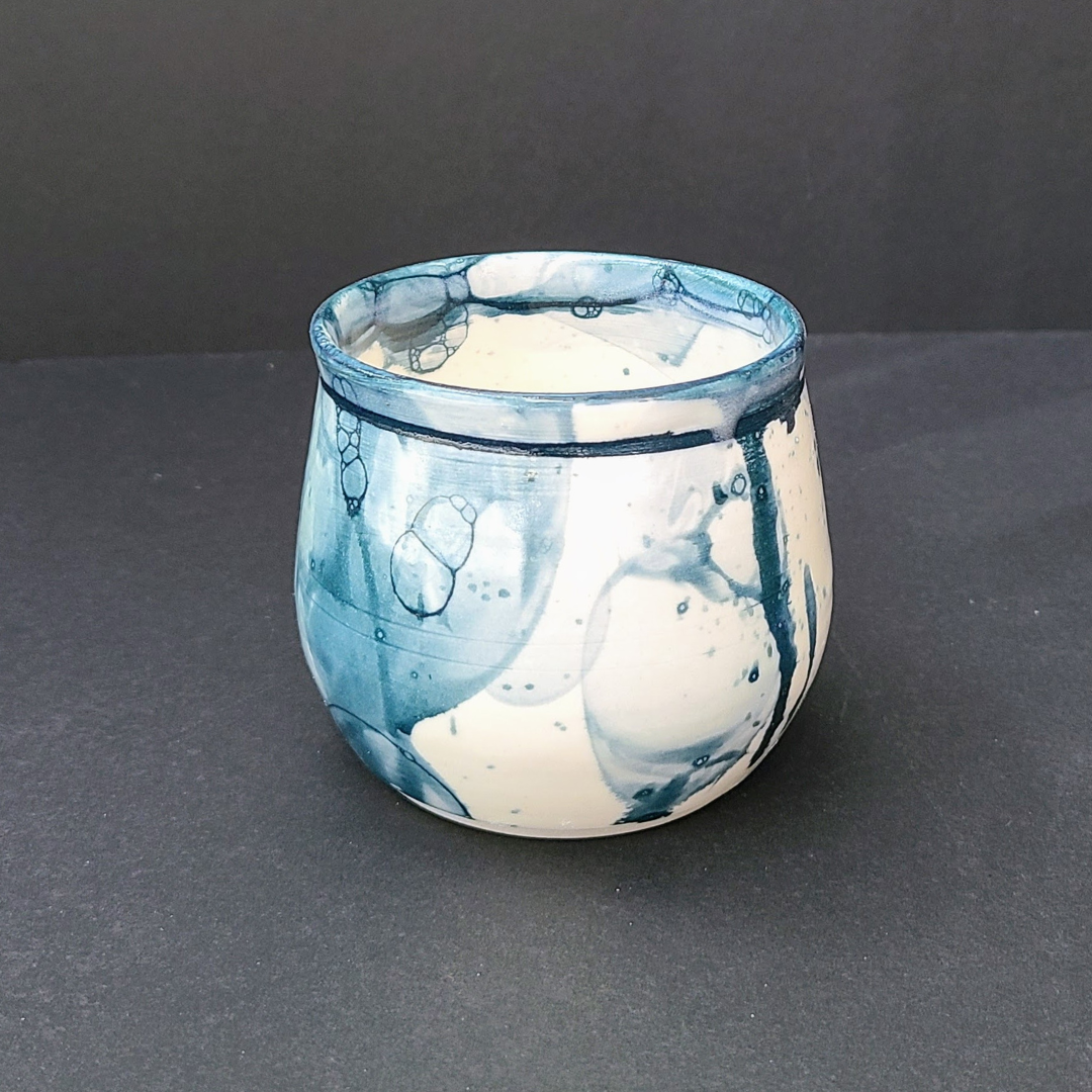 Blue mug