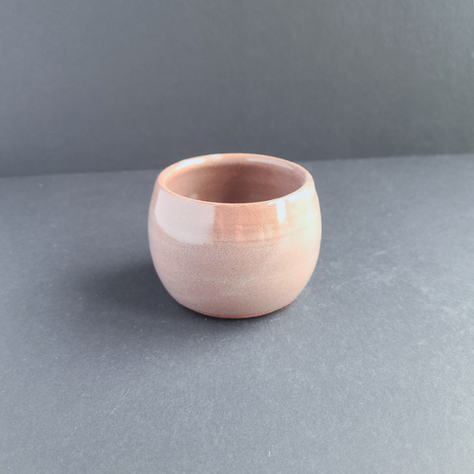 Tasse espresso en argile rouge