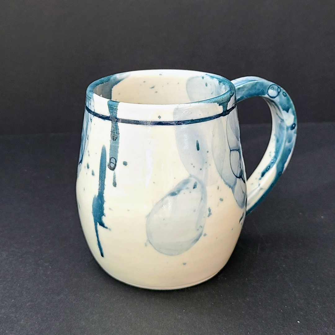 Blue mug