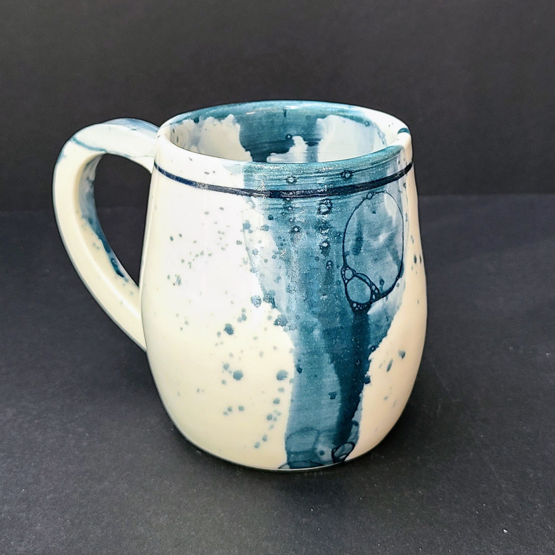 Blue mug