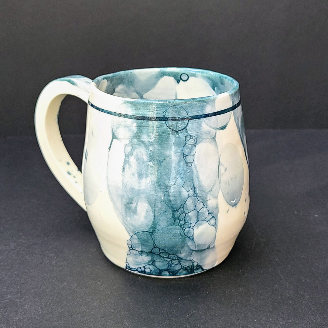Blue mug