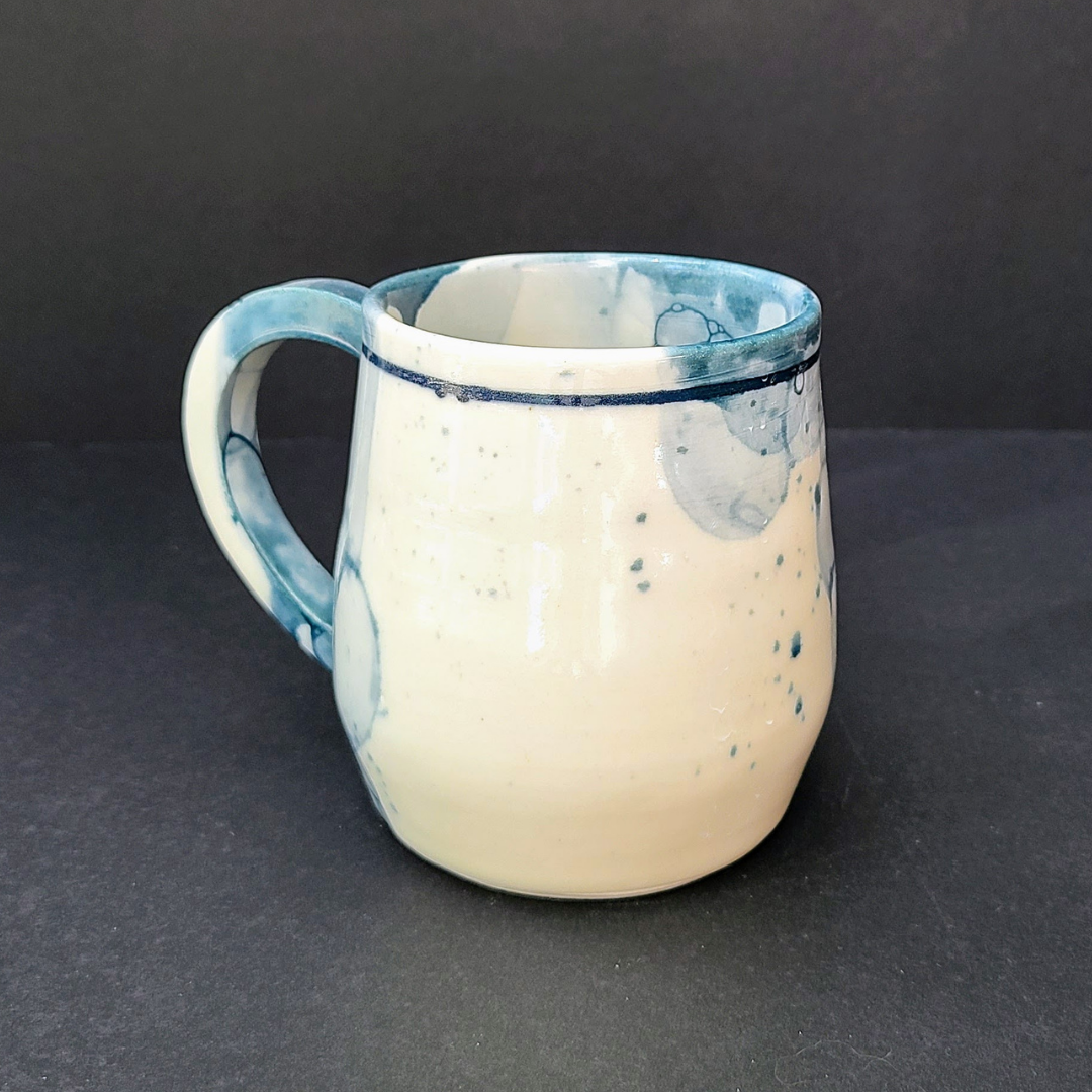 Blue mug
