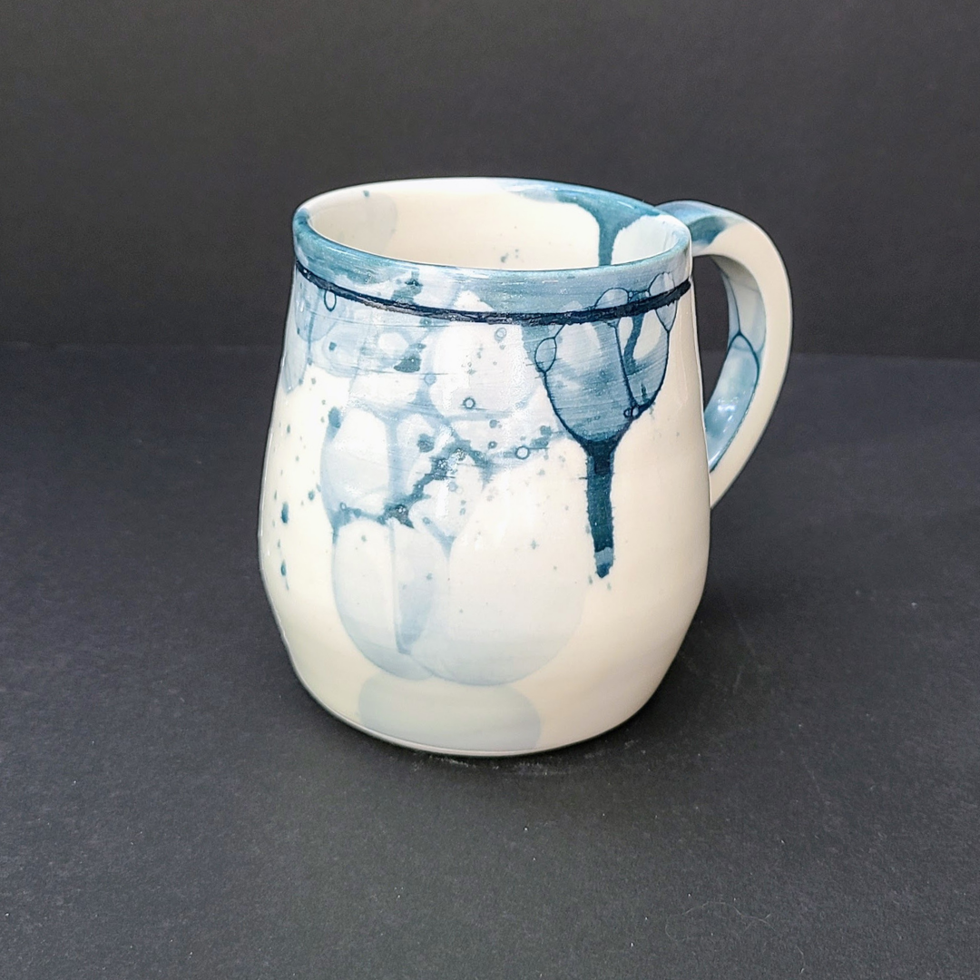 Blue mug