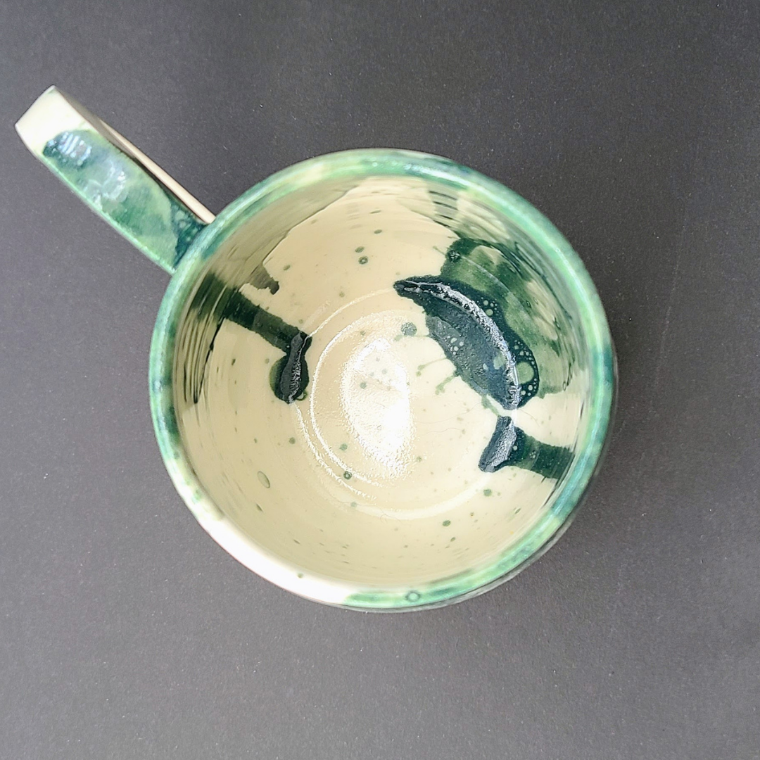 Blue mug