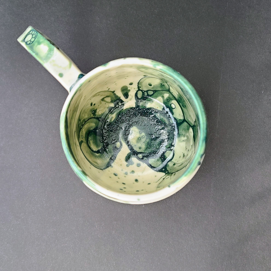 Blue mug